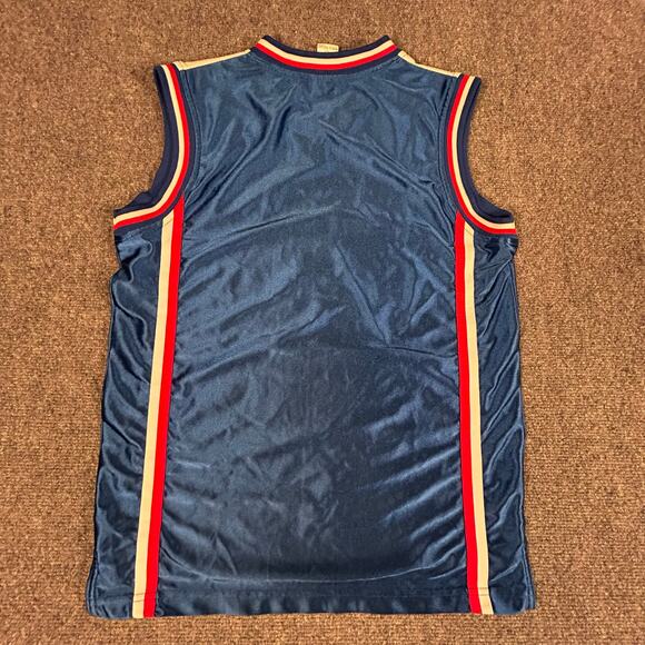 Chicago Cubs SGA Logo Jersey Womens M White Blue Sleeveless Basketball Tank‎ Top - Picture 2 of 7